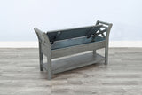 48" Accent Bench With Storage