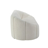 Osmash - Sofá - Sherpa de Peluche Blanco