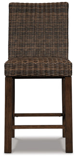 Paradise Trail - Medium Brown - Barstool (Set of 2)