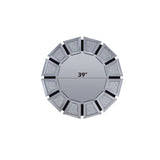 Noralie - Accent Mirror - Mirrored, Faux Diamonds