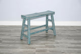 Marina - Bench With Wood Seat