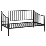 Newbury - Metal Twin Daybed Bed Frame - Matte Black