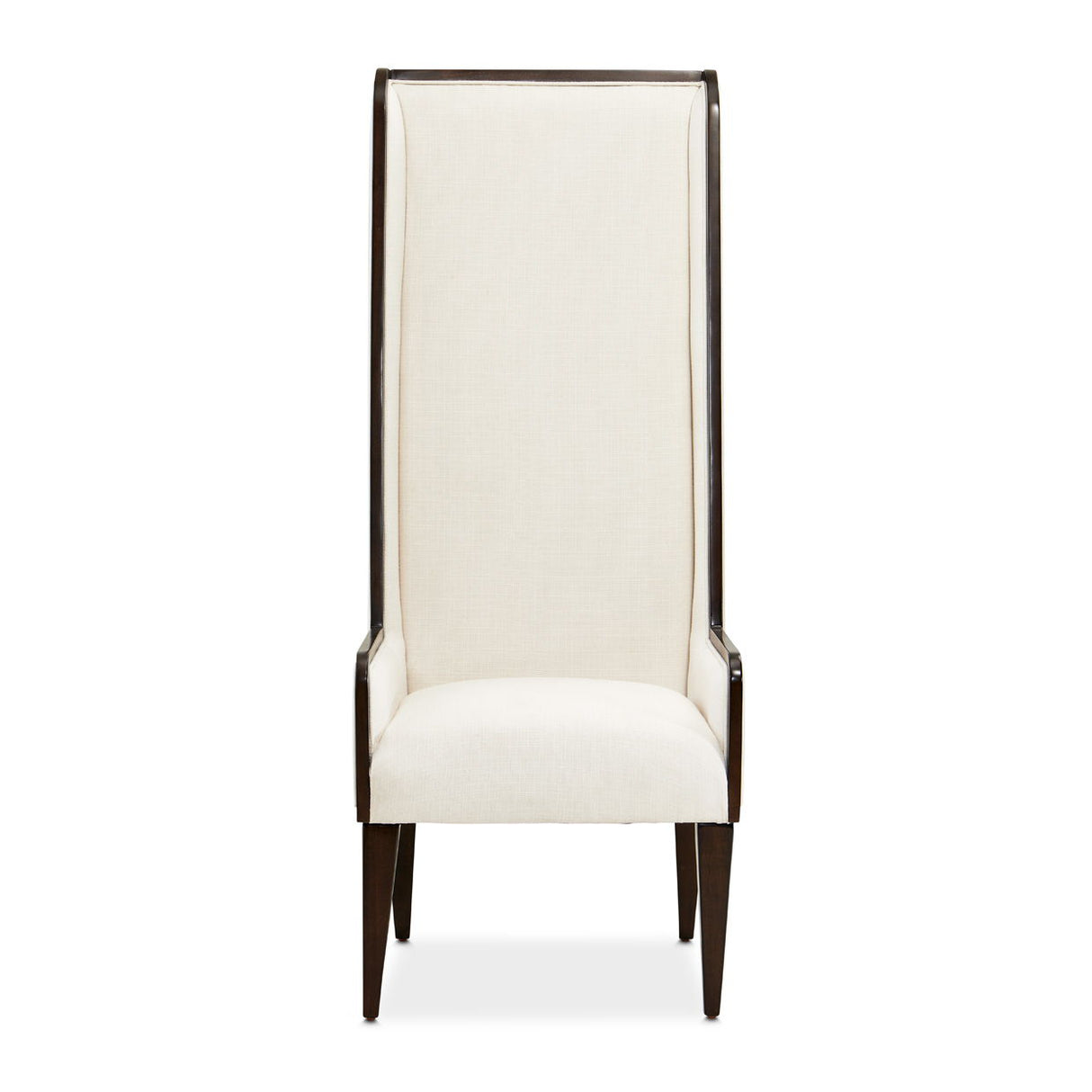 Belmont Place - Desk Chair - White / Dark Brown