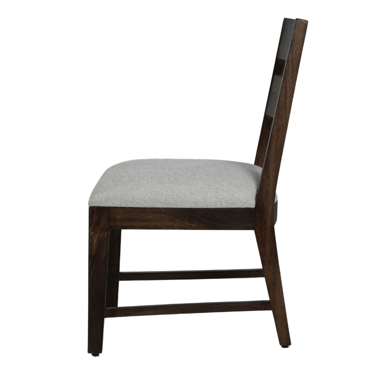 Portico - Silla de comedor con respaldo de escalera (Juego de 2) - Marrón