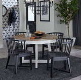 Americana Modern Dining - Barrel Dining Chair (Set of 2) - Black alternate view 3