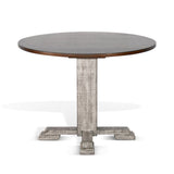 Homestead Hills - Drop Leaf Table - Tobacco Leaf / Alpine Grey