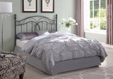 Evan - Metal Queen / Full Open Frame Headboard - Dark Gray