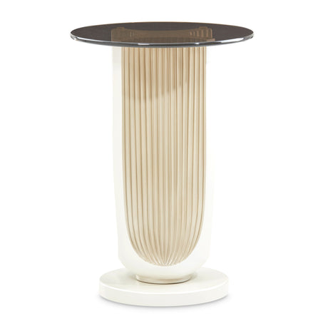 La Marisia - Accent Table - Creamy Pearl