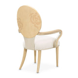 Camellia Field - Silla de comedor con brazos (Juego de 2)