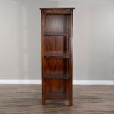 Santa Fe - Entertainment Wall Pier - Dark Brown