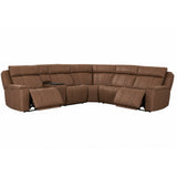 Sausalito - 6 Piece Modular Zero Gravity Power Reclining Sectional With Power Adjustable Headrests