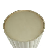 Malibu Crest - Round Dining Table - Chardonnay