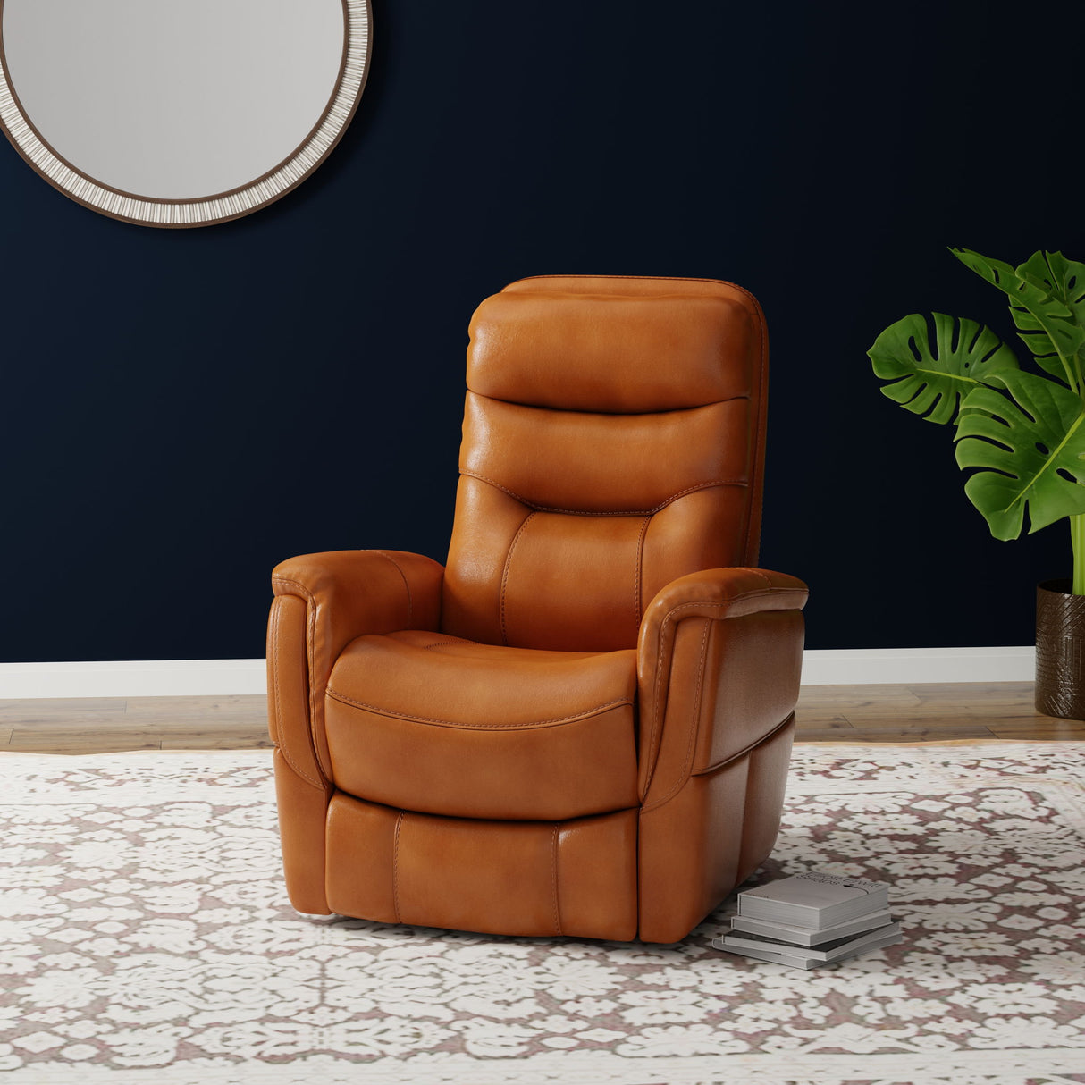 Gemini - Sillón Reclinable Giratorio y Mecedora (Juego de 2)