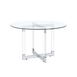 Zurich - Round Dining Table Complete - White