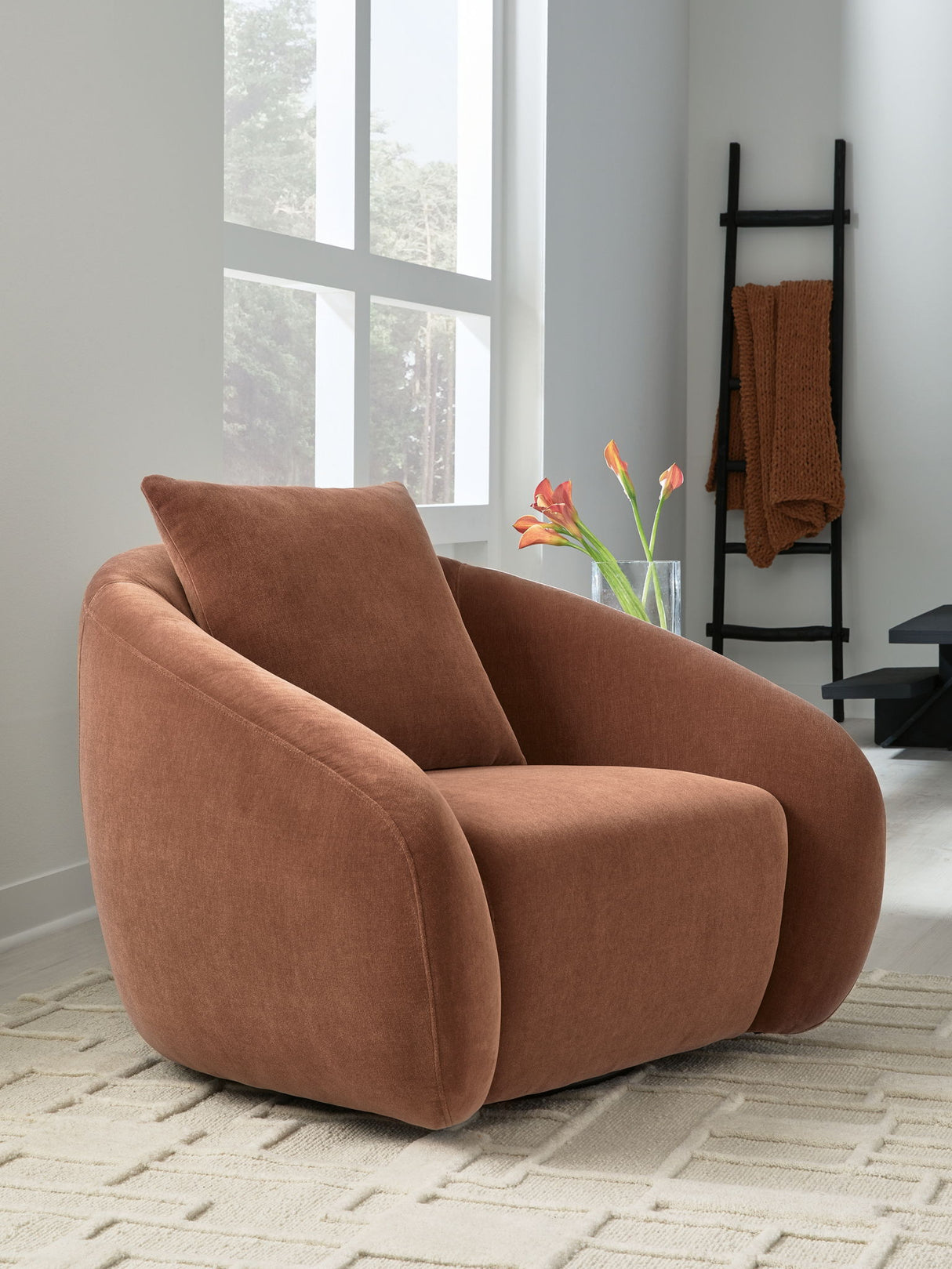 Yahya - Sillón giratorio decorativo