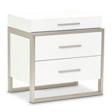 Marquee - Nightstand - Cloud White