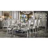 Dresden - Synthetic Leather Arm Chair (Set of 2) - Bone White