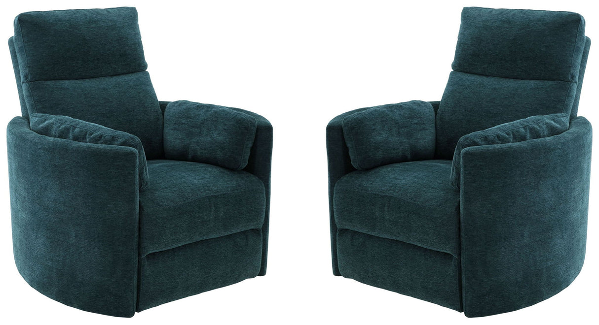 Radius - Power Swivel Glider Recliner (Set of 2)