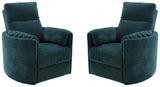 Radius - Power Swivel Glider Recliner (Set of 2)