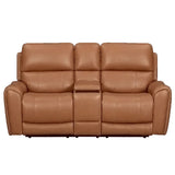 Hancock - Zero Gravity Power Reclining Console Loveseat P3