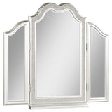 Evangeline - Tri - Fold Vanity Mirror - Silver Oak