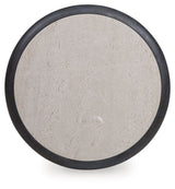 Bracken - Round End Table - French Black