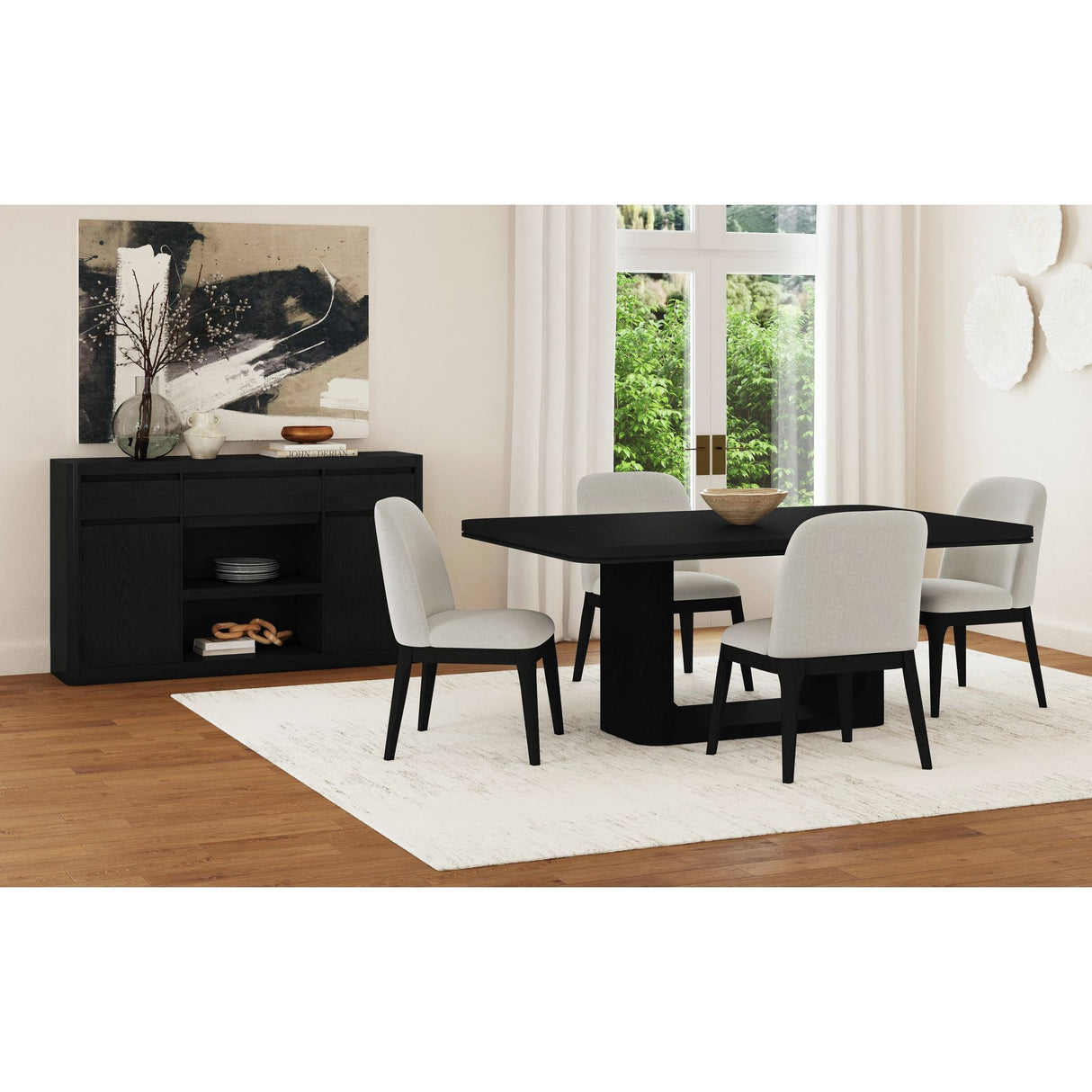 Rosalie - Mesa de comedor rectangular de 72"
