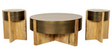 Aspen - 42" Round Cocktail Table With 2 End Tables - Barton Bronze alternate view 4