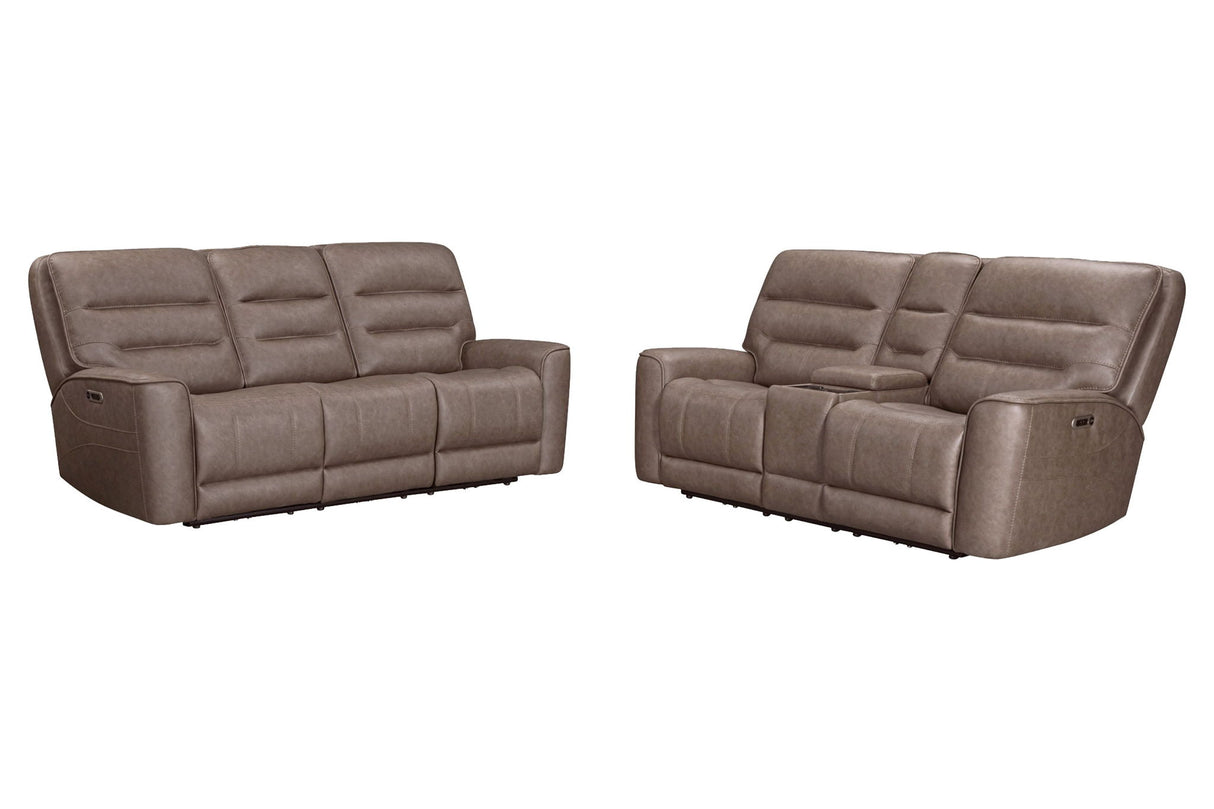 Lawson - Juego de sofá reclinable eléctrico