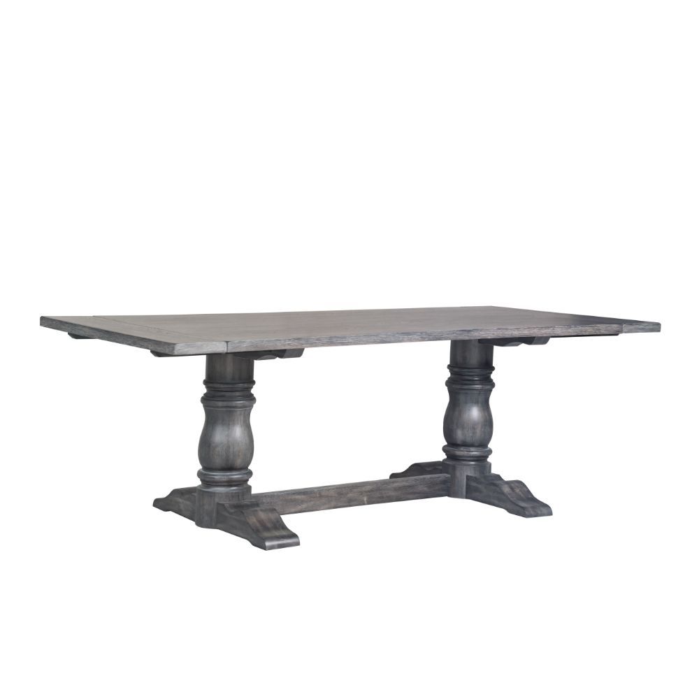 Leventis - Mesa de comedor - Gris envejecido - 30"