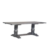 Leventis - Mesa de comedor - Gris envejecido - 30"