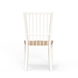 Americana Modern Dining - Spindle Back Dining Chair (Set of 2) - Cotton White