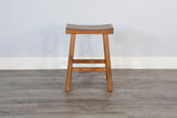 Sedona - Saddle Seat Stool With Wood Seat