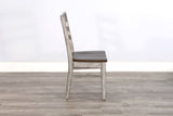 Homestead Hills - Ladderback Chair (Set of 2) - Dark Brown