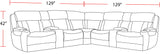 Empire - Modular Power Reclining Sectional