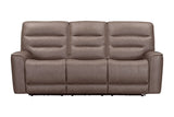 Lawson - Sofá reclinable triple de gravedad cero con DDT P2 - Sydney Brunette