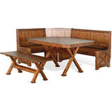 Tuscany - Breakfast Nook Set - Dark Brown