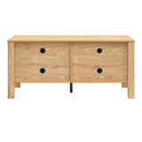 Thayer - Consola de TV de dos puertas de 47" - Natural