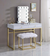 Asa - Espejo decorativo - Acabado blanco