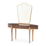 Camellia Field - Wood Vanity Desk