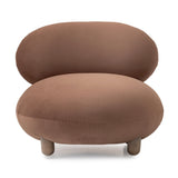 Bristol Point - Accent Chair - Fawn / Saddle Brown