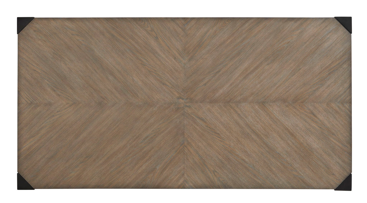 Cedar Fork - 78" Dining Rectangular Dining Table - Smoked Arabica