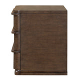 Zoey - Nightstand - Brown Oak