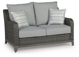 Elite Park - Loveseat w/Cushion - Gray
