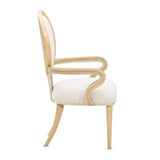 Camellia Field - Silla de comedor con brazos (Juego de 2)