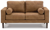 Telora - Loveseat - Caramel