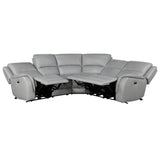 Alexandria - Leather Power Sectional alternate view 13