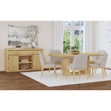 Rosalie - Mesa de comedor rectangular de 72"