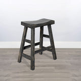 Marina - Stool With Wood Seat