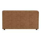 Zoey - Modular - Armless Chair - Chocolate Suede